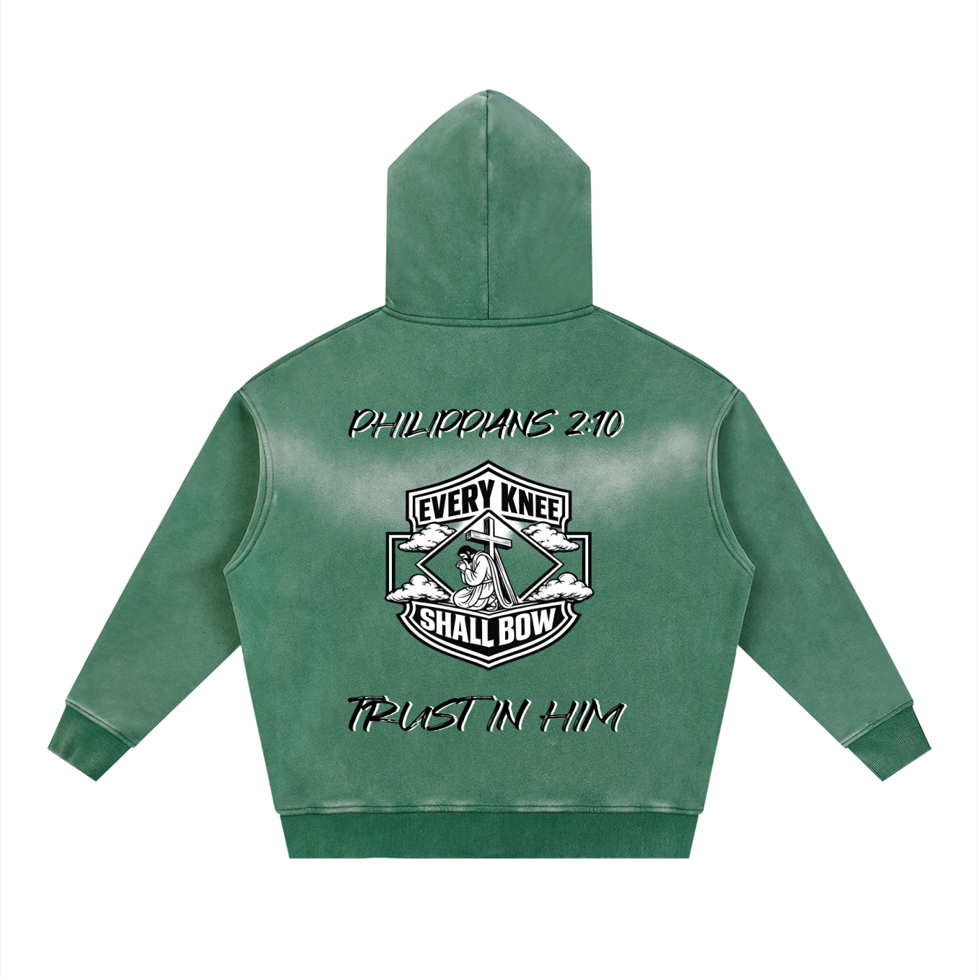 Faded zip up
