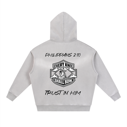 Faded zip up