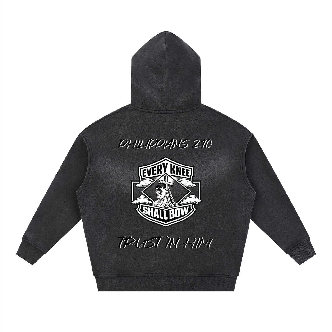 Faded zip up