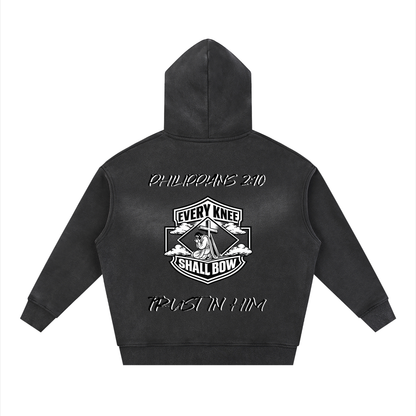Faded zip up
