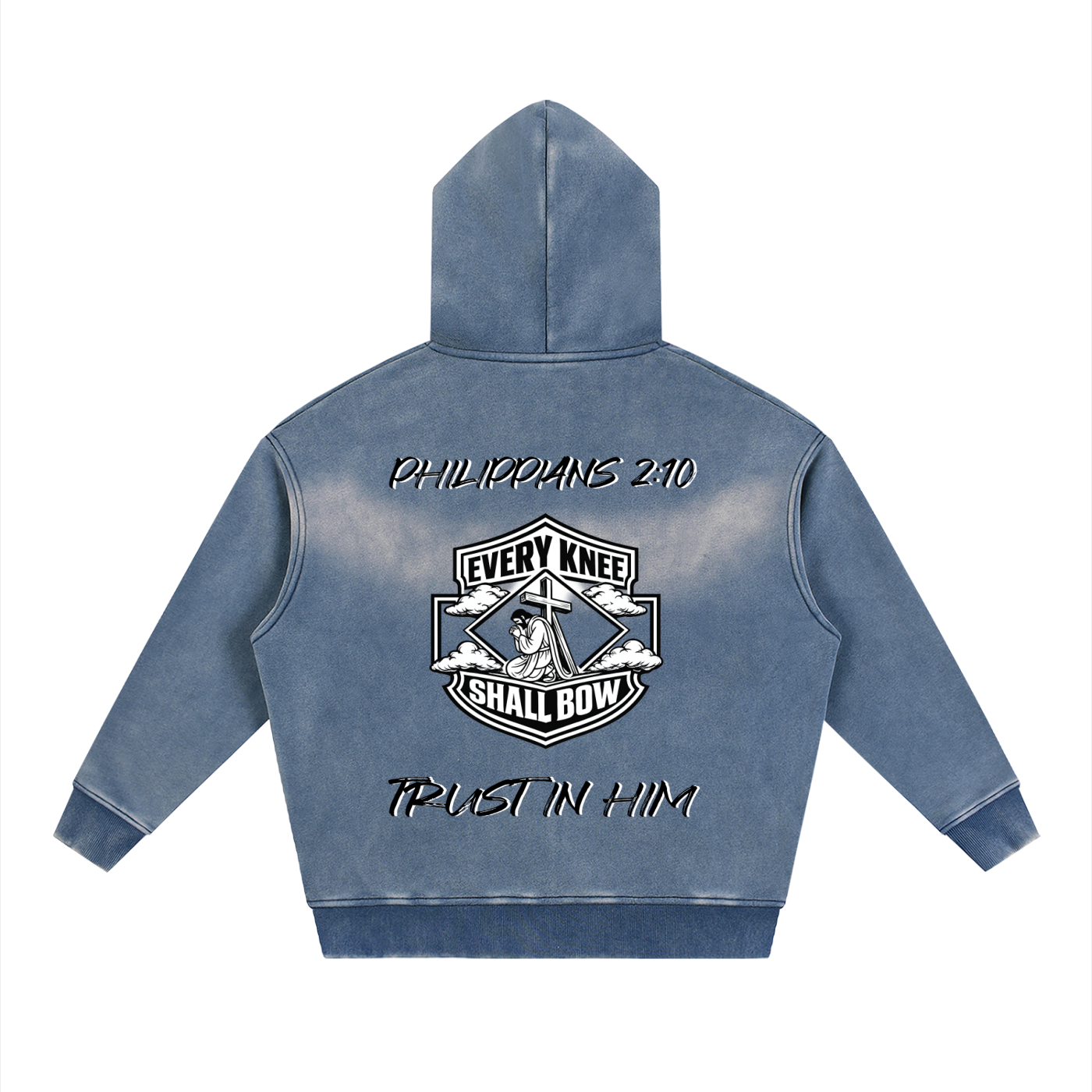Faded zip up