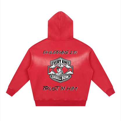 Faded zip up